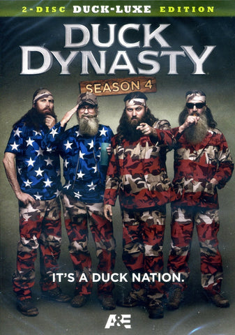 Duck DYnasty Complete Season Four - Duck-Luxe Edition (DVD) Pre-Owned