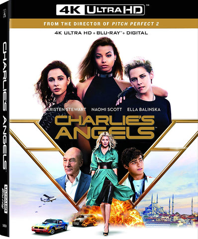 Charlie's Angels (4K Ultra HD + Blu-ray) NEW