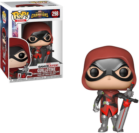 POP! Games #298: Marvel Contest of Champions - Gamerverse - Guillotine (Funko POP!) Figure and Box w/ Protector