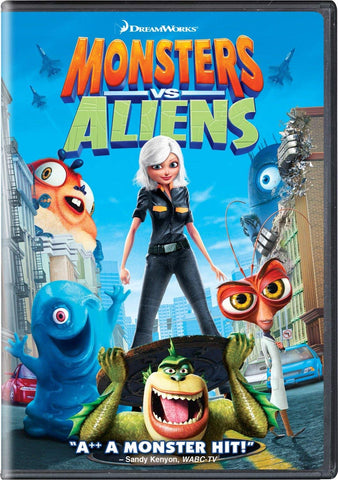 Monsters vs. Aliens (DVD) Pre-Owned