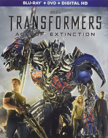 Transformers: Age of Extinction (Blu-ray + DVD) Pre-Owned