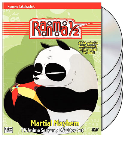 Ranma 1/2: Season 5 - Martial Mayhem (DVD) Pre-Owned