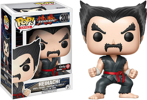 POP! Games #200: Tekken - Heihachi (GameStop Exclusive) (Funko POP!) Figure and Box w/ Protector