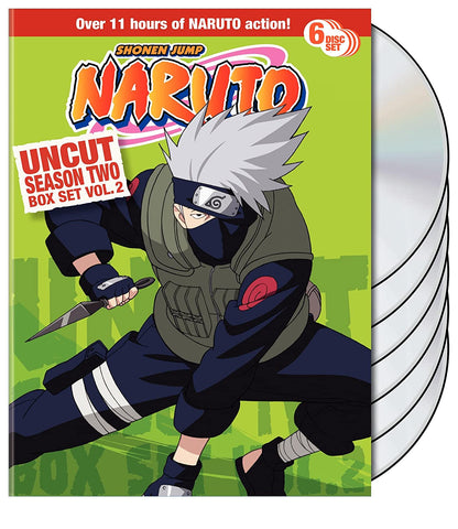 Naruto Uncut Box Set: Season 2, Vol. 2 (DVD) Pre-Owned