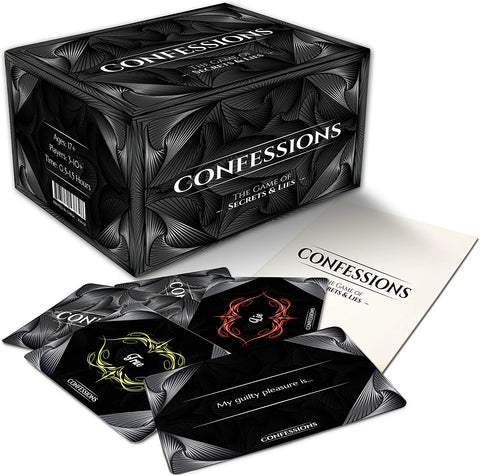 Confessions: The Game of Secrets and Lies (Card Game) NEW