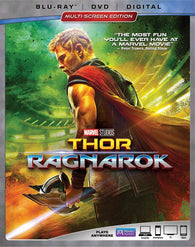 THOR: RAGNAROK (Blu Ray + DVD) Pre-Owned