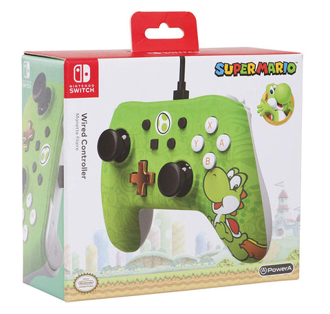 PowerA Wired Controller (Yoshi Edition) (Nintendo Switch) Pre-Owned