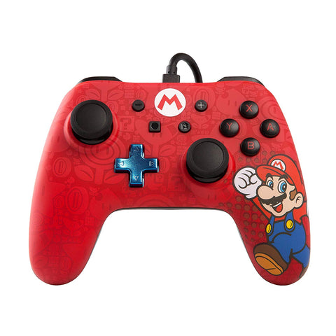 PowerA Wired Controller (Mario Edition) (Nintendo Switch) Pre-Owned