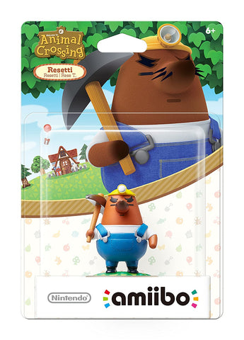 Mr. Resetti (Animal Crossing Series) (Amiibo) NEW