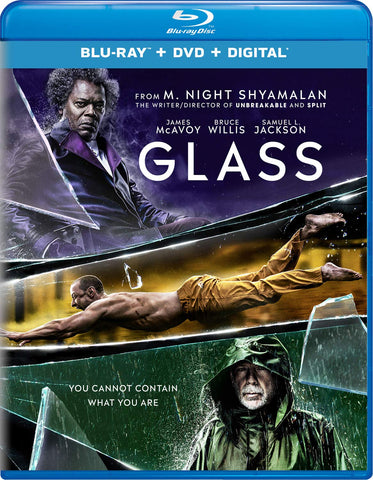 Glass (Blu-ray + DVD) NEW