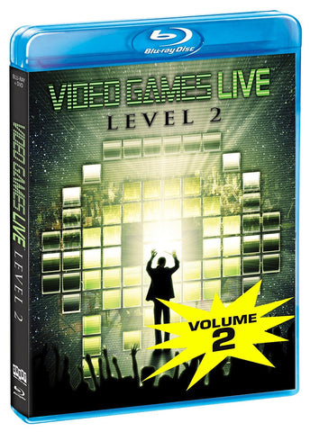 Video Games Live: Level 2 (Blu Ray + DVD Combo) NEW