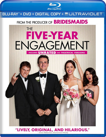 The Five-Year Engagement (Blu Ray + DVD Combo) Pre-Owned
