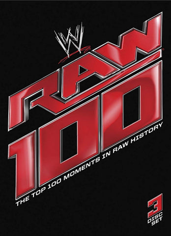 WWE: The Top 100 Moments in Raw History (DVD) Pre-Owned