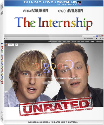 The Internship (Blu Ray + DVD Combo) Pre-Owned