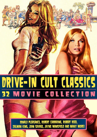 Drive-In Cult Classics: 32 Movie Collection (DVD) Pre-Owned