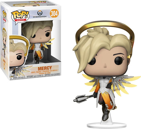 POP! Games #304: Overwatch - Mercy (Funko POP!) Figure and Box w/ Protector