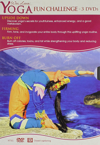 Wai Lana Yoga: Fun Challenge Series - Burn Out/Firming/Upside Down (DVD) Pre-Owned