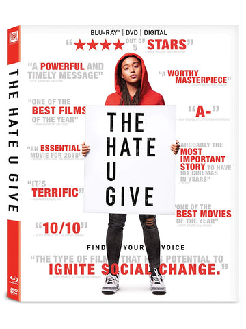 The Hate U Give (Blu-ray + DVD) Pre-Owned