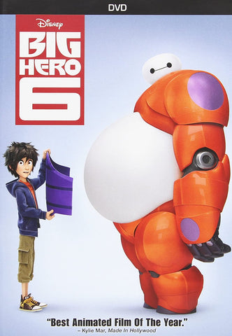 Big Hero 6 (Disney) (DVD) NEW