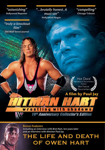 Hitman Hart: Wrestling With Shadows - 10th Anniversary Collector's Edition  (DVD) NEW