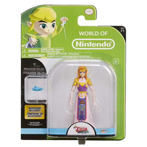 World of Nintendo Princess Zelda Action Figure (Jakks Pacific) (Action Figure) NEW