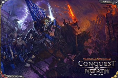Dungeons & Dragons: Conquest of Nerath Board Game (Card and Board Games) Pre-Owned: Complete