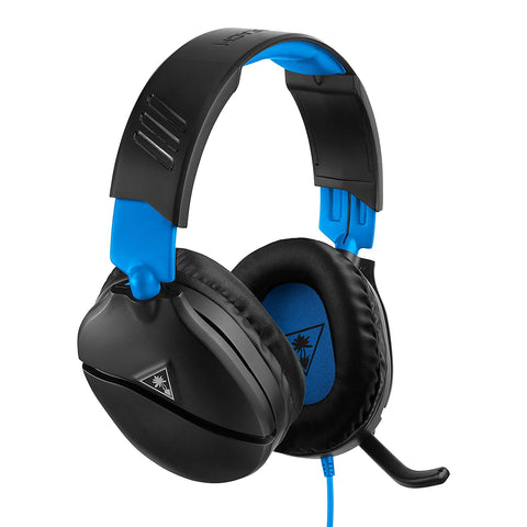 Turtle Beach Recon 70 Gaming Headset - Black/Blue (PS4 / PS5 / Xbox One / Switch / PC) NEW