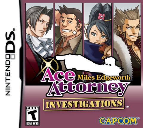 Ace Attorney Investigations: Miles Edgeworth (Nintendo DS) NEW