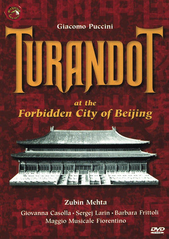 Turandot at the Forbidden City of Beijing (DVD) Pre-Owned