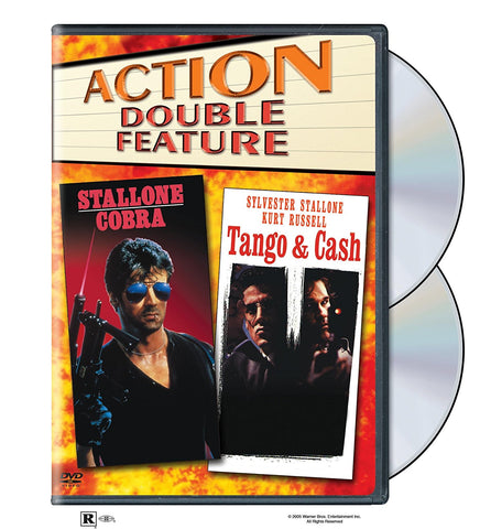 Action Double Feature: Cobra / Tango & Cash (DVD) Pre-Owned