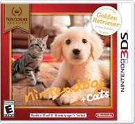 Nintendogs + Cats: Golden Retriever and New Friends (Nintendo Selects) (Nintendo 3DS) NEW