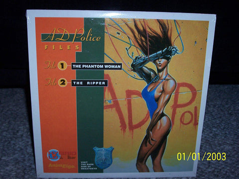 A.D. Police Files: Vol 1 (LaserDisc) Pre-Owned
