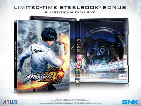 The King of Fighters XIV: SteelBook Launch Edition (Playstation 4) NEW