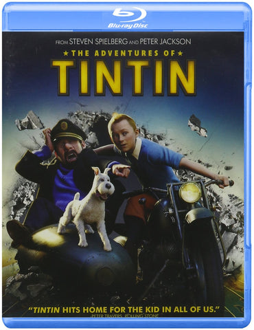 Adventures of Tintin (2011) (Blu Ray / Kids) Pre-Owned: Disc(s) and Case