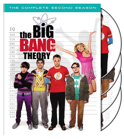 The Big Bang Theory: Season 2 (DVD) Pre-Owned