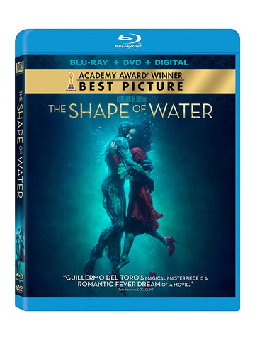 The Shape Of Water (Blu Ray + DVD Combo) NEW