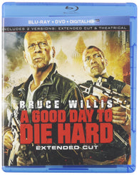 Die Hard: A Good Day to Die Hard (Extended Cut) (Blu Ray + DVD Combo) NEW