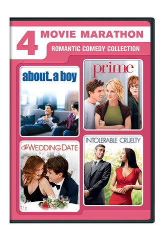 About a Boy / Intolerable Cruelty / The Wedding Date / Prime (DVD) NEW