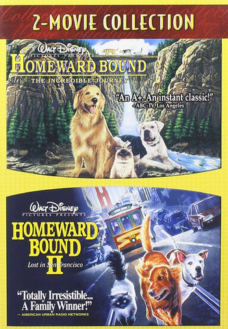 Homeward Bound - The Incredible Journey / Homeward Bound II - Lost In San Francisco (DVD) Pre-Owned