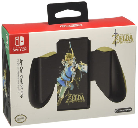 PowerA Joy-Con Comfort Grip (Zelda: Breath of the Wild Edition) (Nintendo Switch) Pre-Owned