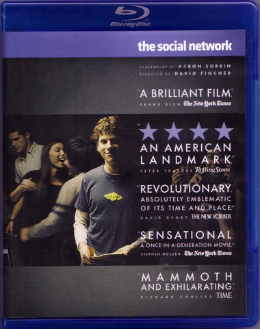 Social Network (Blu-ray) Pre-Owned