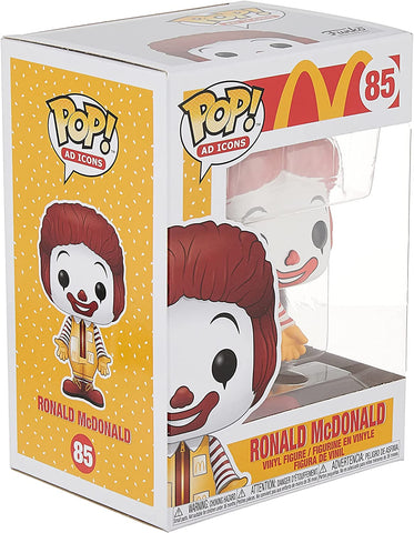 POP! Ad Icons #85: Ronald McDonald (Funko POP!) Figure and Box w/ Protector