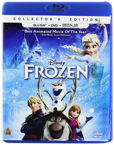 Frozen (Blu Ray + DVD) Pre-Owned
