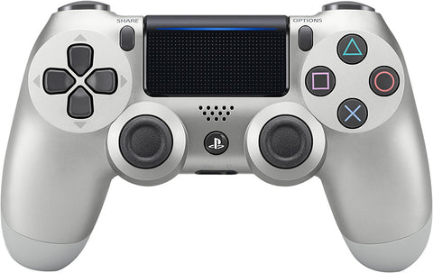 DualShock 4 Wireless Controller - Silver (Official Sony Brand) (Playstation 4 Controller) NEW