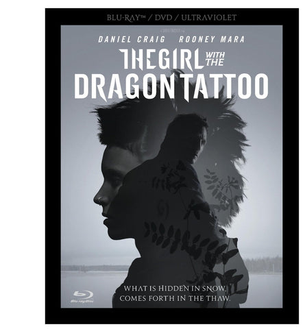 The Girl with the Dragon Tattoo (Three-Disc Blu-ray/DVD Combo) (2011) (Blu Ray + DVD Combo / Movie) Pre-Owned: Discs and Case