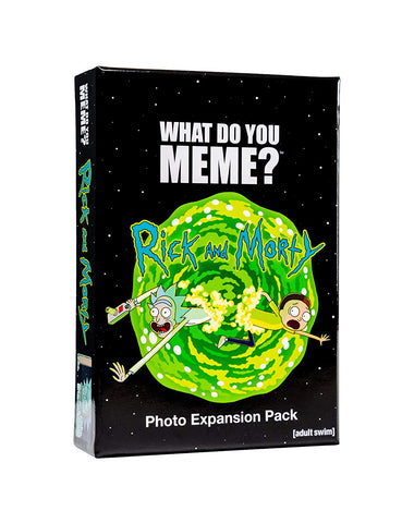 What Do You Meme? Rick and Morty Expansion Pack (Card and Board Games) NEW