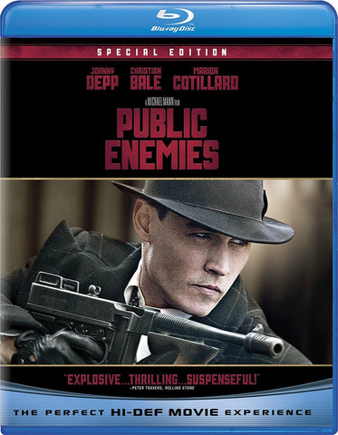 Public Enemies (Special Edition) (Blu Ray) Pre-Owned: Disc(s) and Case