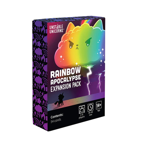 Unstable Unicorns: Rainbow Apocalypse Expansion Pack (Card and Board Games) NEW