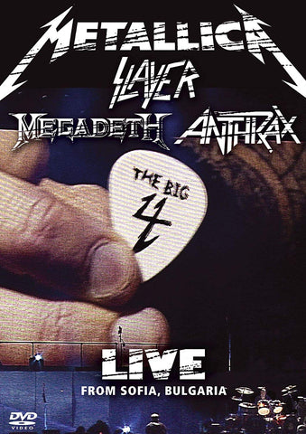 Metallica / Slayer / Megadeth / Anthrax: The Big Four - Live From Sofia Bulgaria (DVD) Pre-Owned
