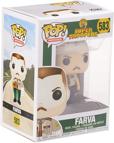 POP! Movies: Super Troopers #583 Farva (Funko POP!) Figure and Original Box